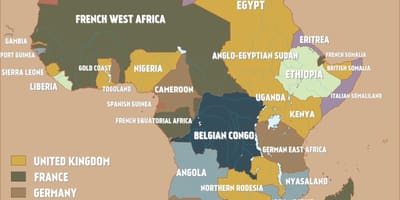 Mapa de Camarões britânico