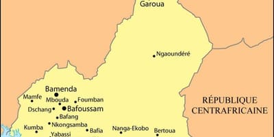 Mapa de douala Camarões